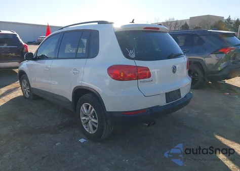 2016 Volkswagen Tiguan S из США, поврежденный, VIN WVGAV7AX5GW516657